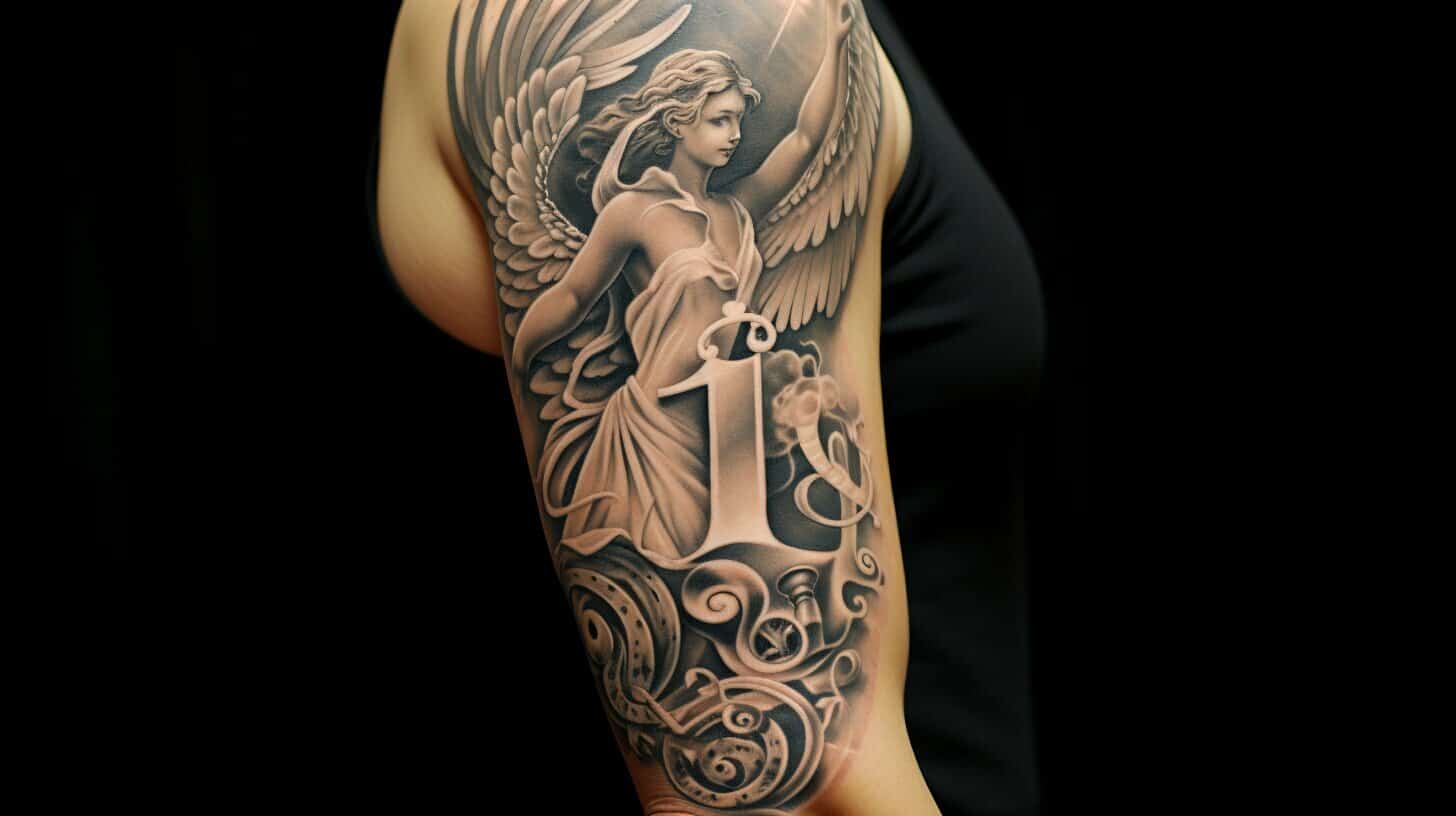 Angel Number Tattoo: Discover Meaningful & Divine Designs